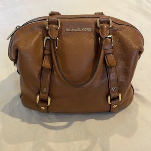 Michael kors brown leather bag